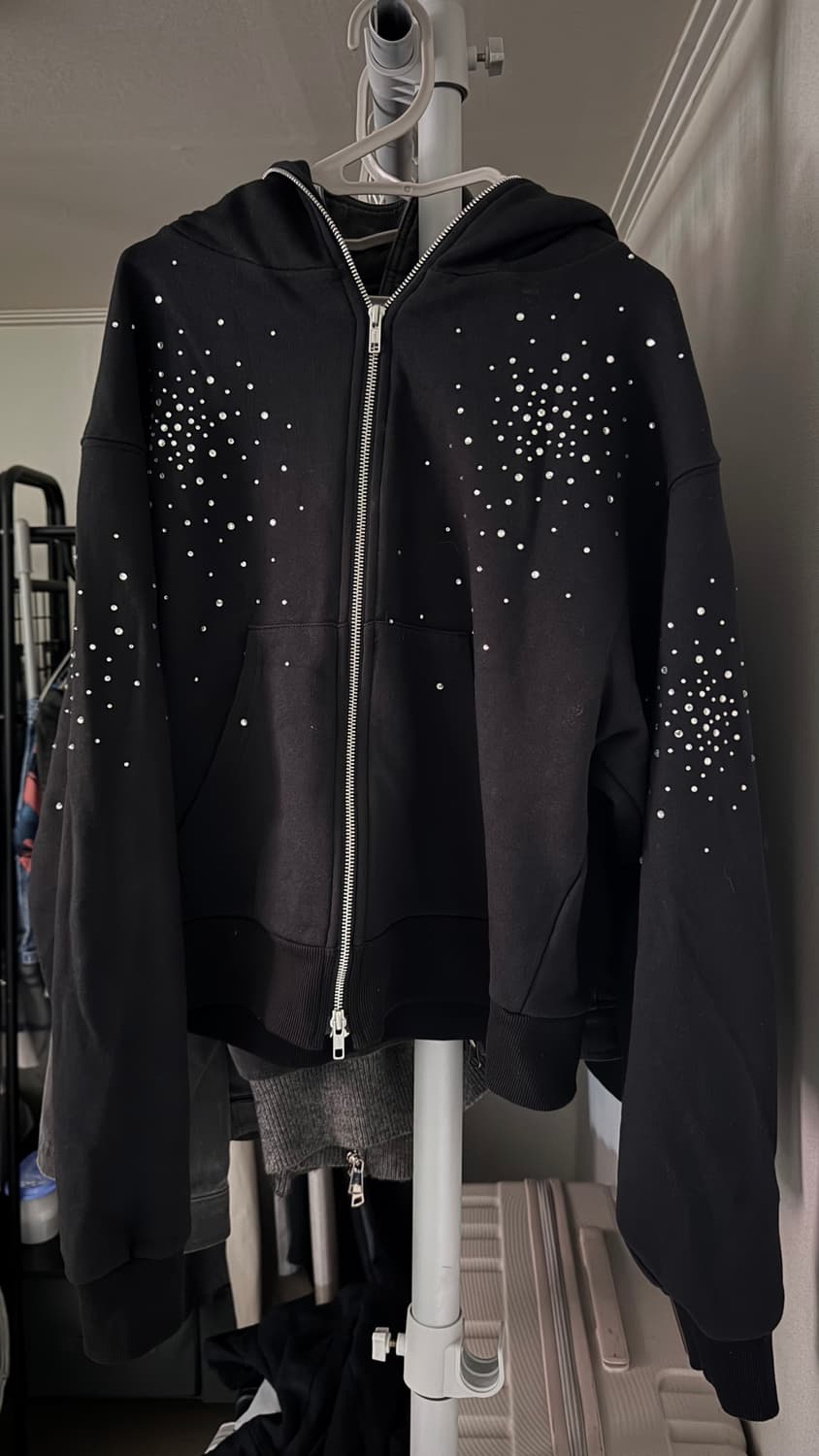 ifeellucky Bling hood zip-up M 상품이미지2