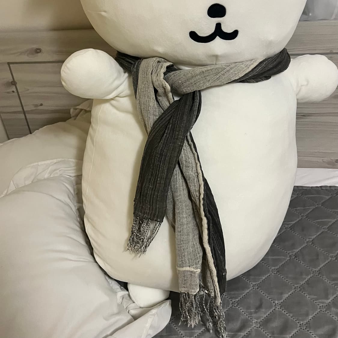 빈티지 레이어드 그런지 머플러 상품이미지7