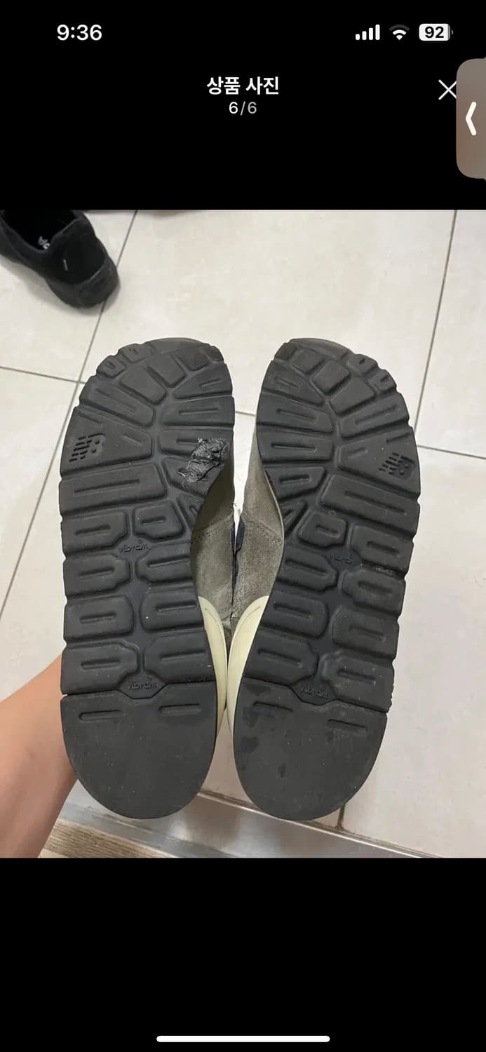 뉴발란스 990v1 올리브 290  상품이미지6