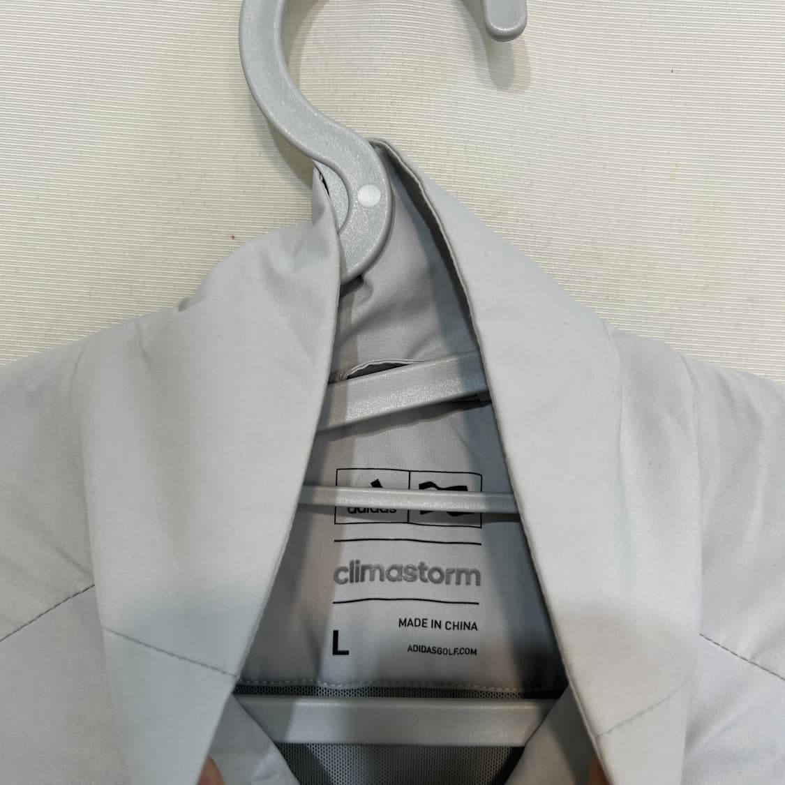 아디다스 그레이 바람막이 L 윈드자켓 남성 상품이미지2