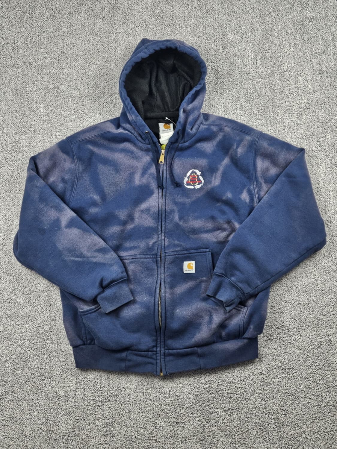 칼하트 다잉 워시드 커스텀 써멀 후드집업 ( 상세설명참조 ) / 9936 상품이미지2