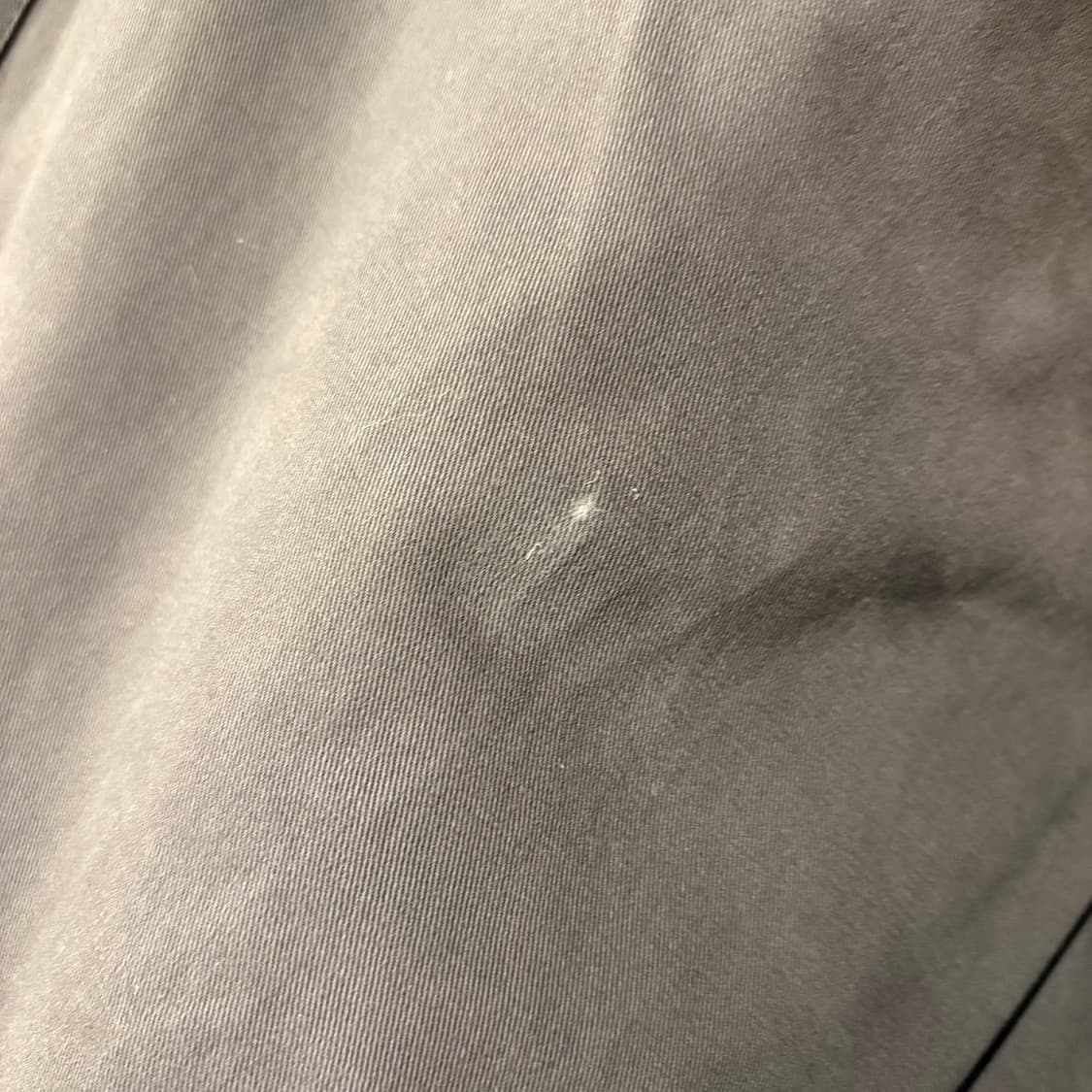 디젤 코튼 롱 후드 야상 자켓 레더 슬리브 밑단 피쉬테일 디테일 차콜 상품이미지9