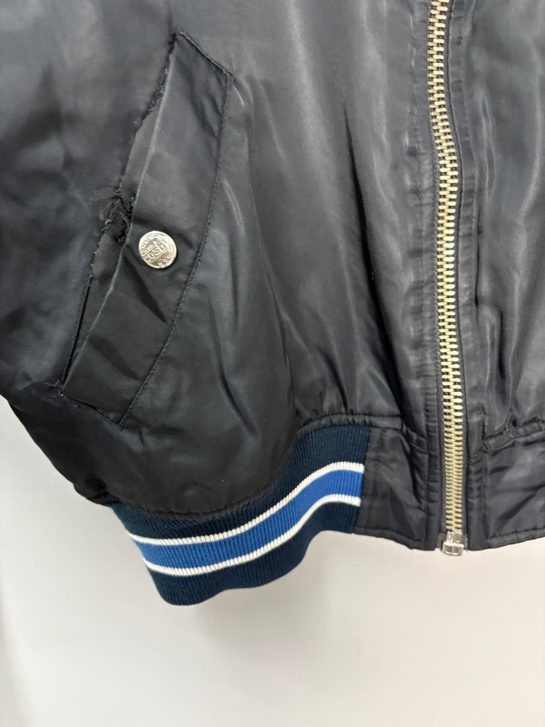 USA빈티지 Cosby 스카치 나일론 바시티 자켓A3610 상품이미지5