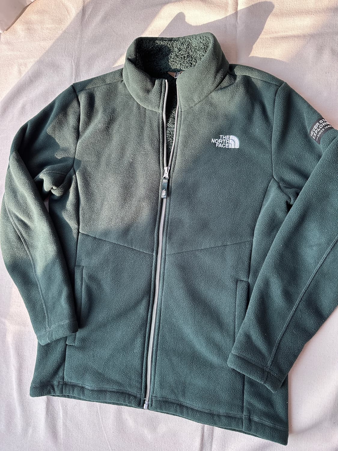 노스페이스 플리스 후리스 그린 95 상품이미지2