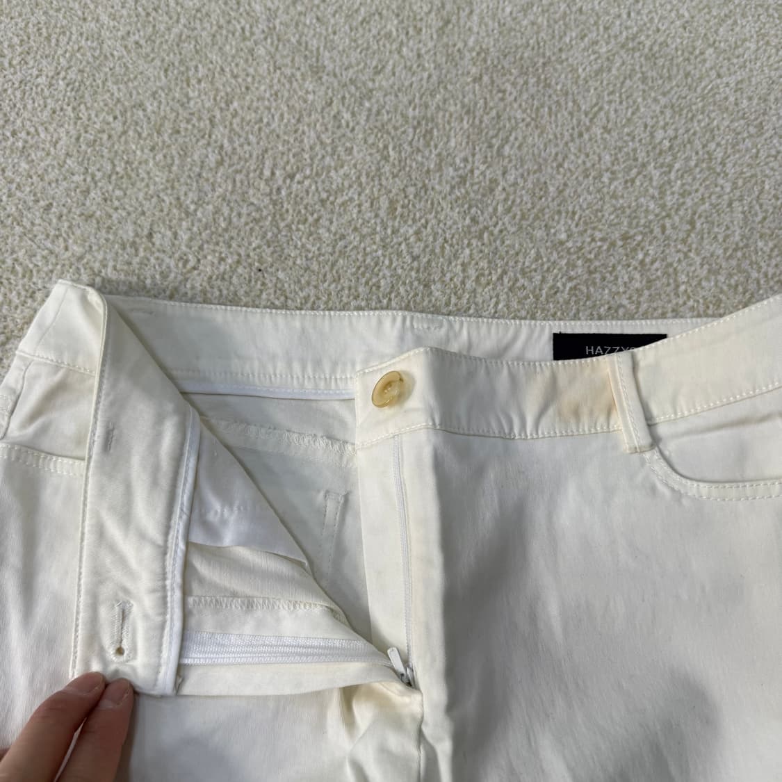 [67-91] (오염O) 헤지스 여성 코튼팬츠 0115T1 상품이미지3