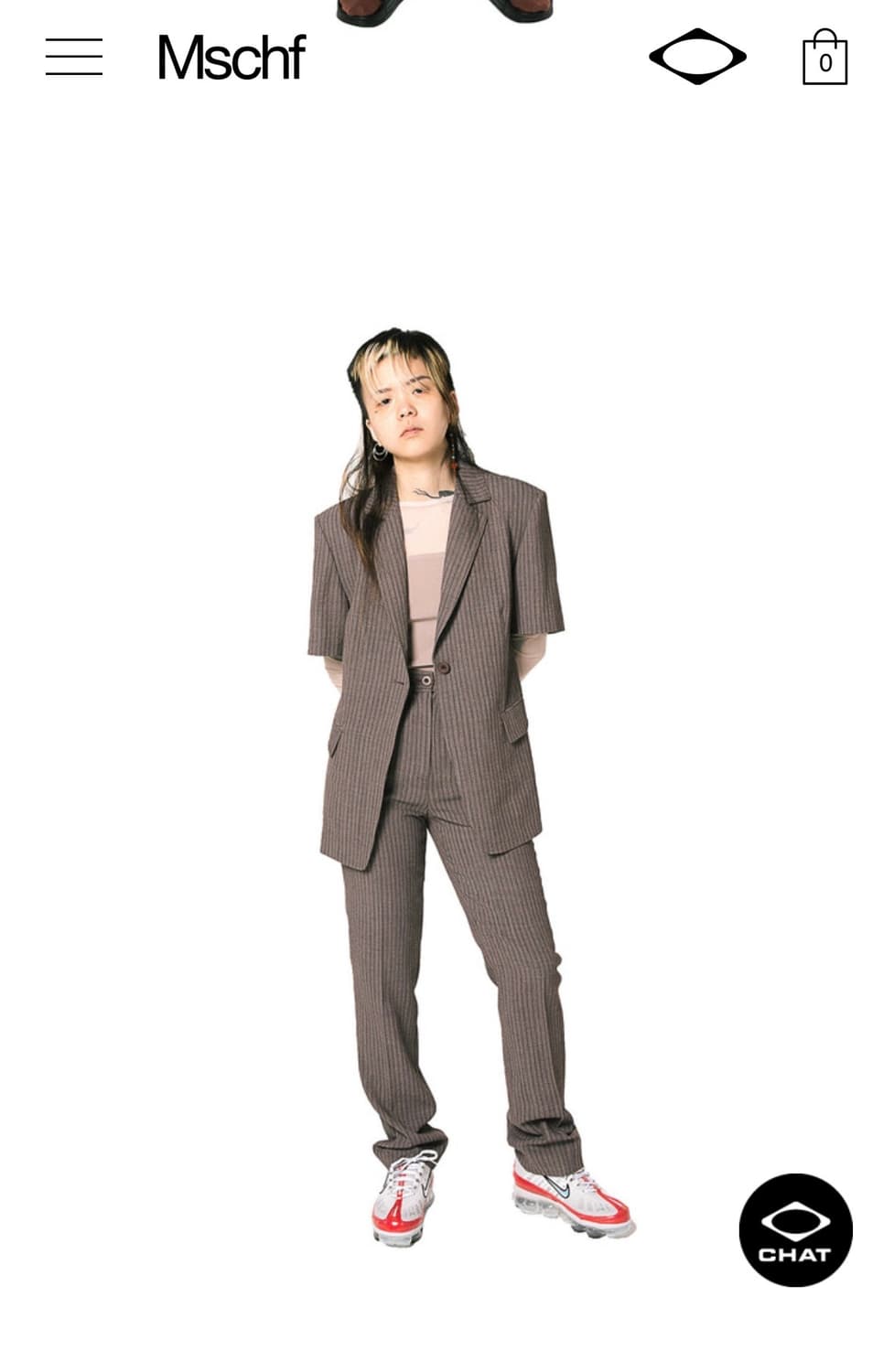 미스치프 반팔 블레이저 자켓 상품이미지7