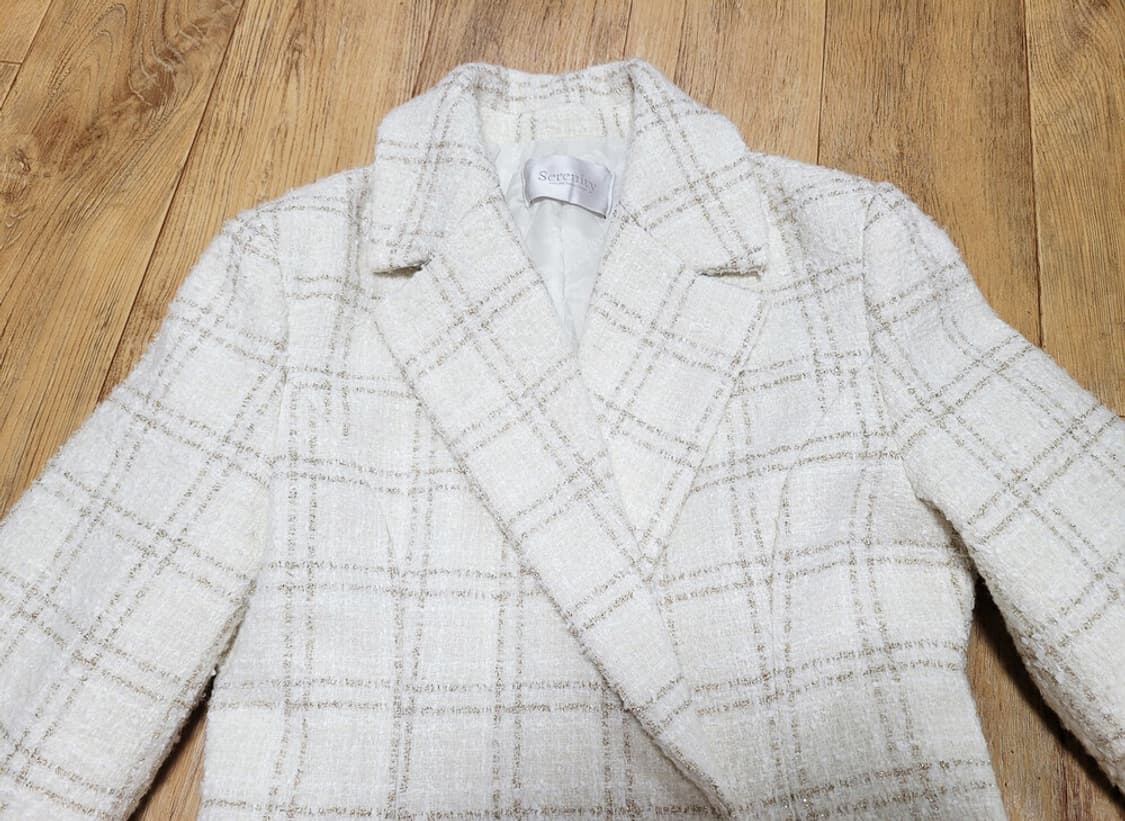 로즐리(rosely) 세이렌 트위드 플레어코트 55 상품이미지4