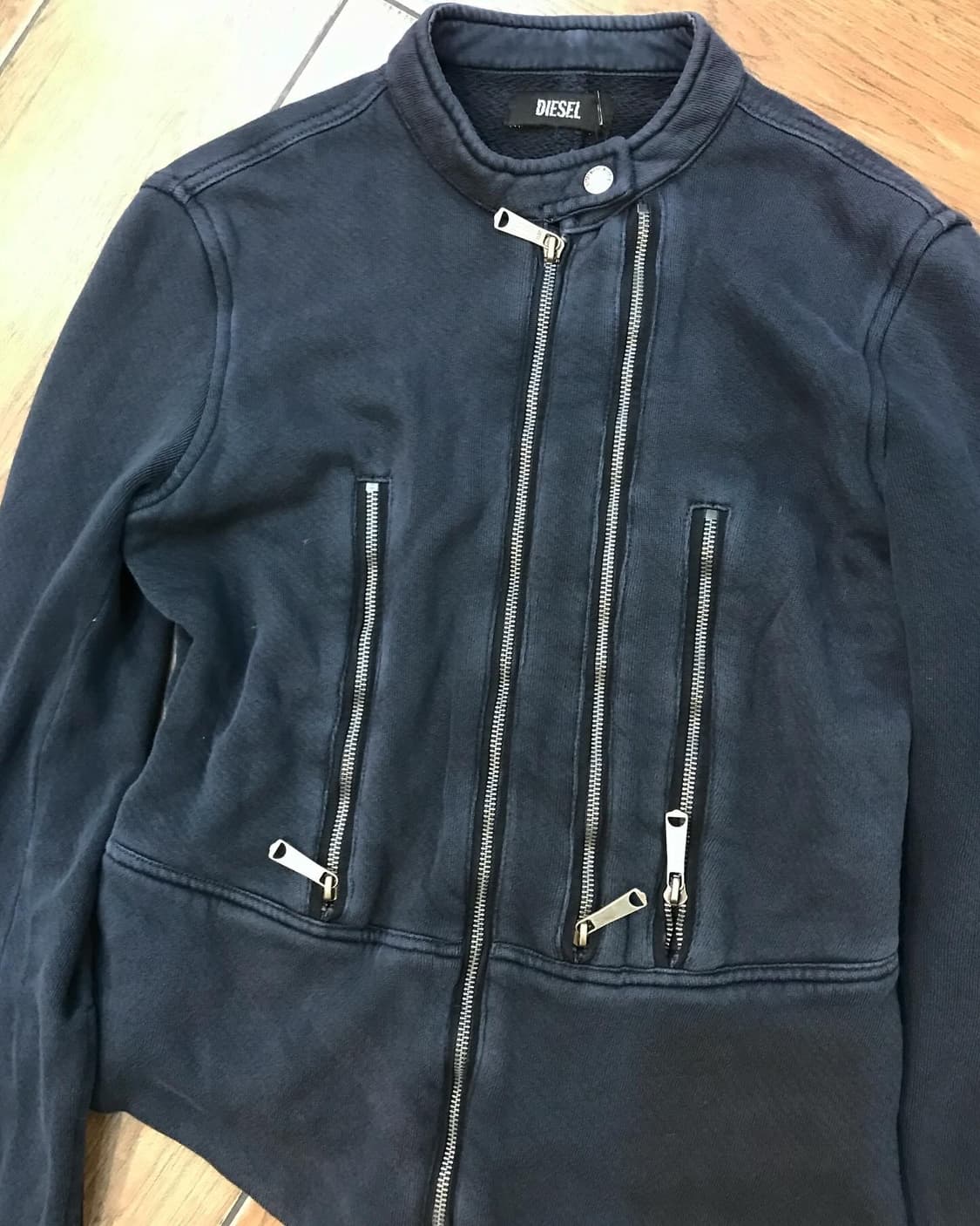 Diesel Garments Dyed Rough Zip Jacket  상품이미지6