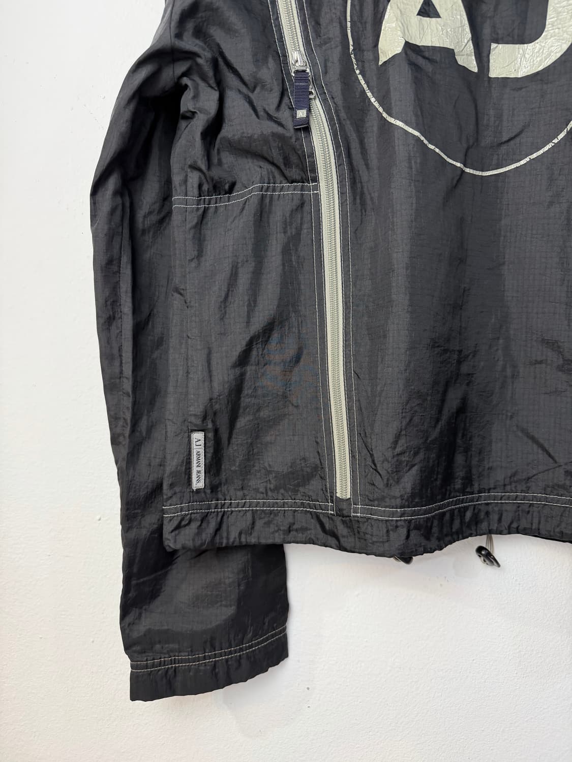 00s 아르마니 진스 벤틸레이티드 나일론 자켓 상품이미지7