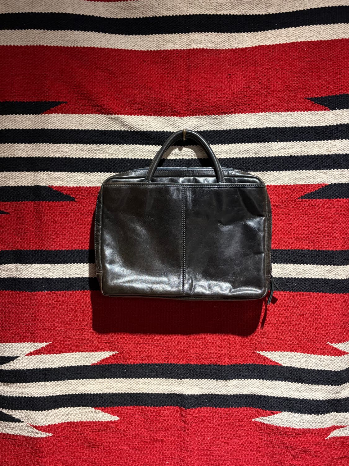 Leather briefcase bag / 가죽 서류 가방 , 토트백 상품이미지1