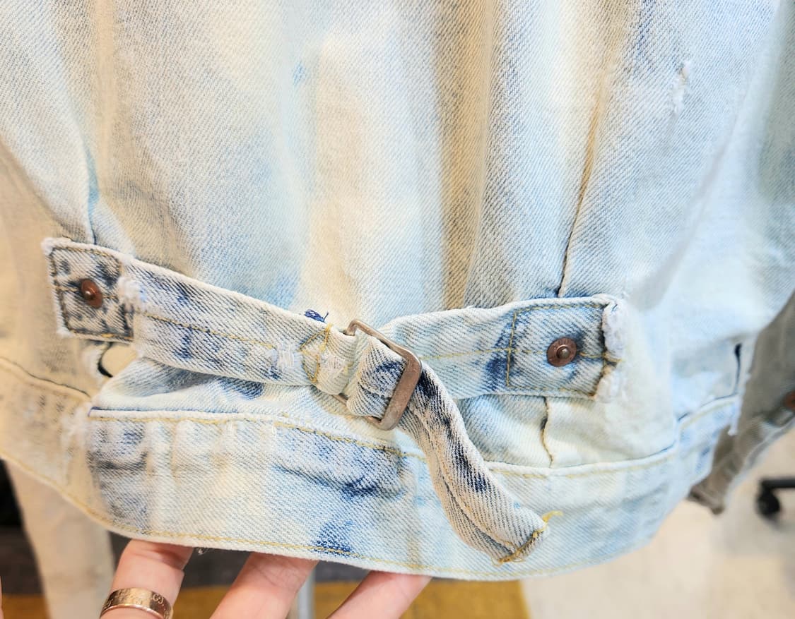 90s 리바이스 LVC 506XX 빅E 1세대 셀비지 데님자켓 상품이미지6