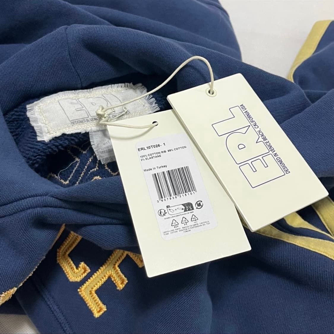 [S]이알엘 ERL 베니스 풋볼 후드티 상품이미지3
