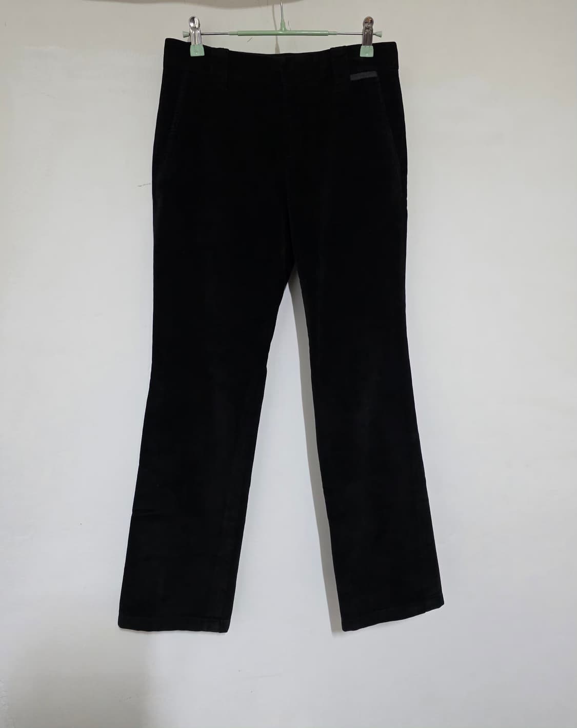 키라라 블랙 벨벳소재  뒷판 십자가포인트 64-90.   26-27 상품이미지1