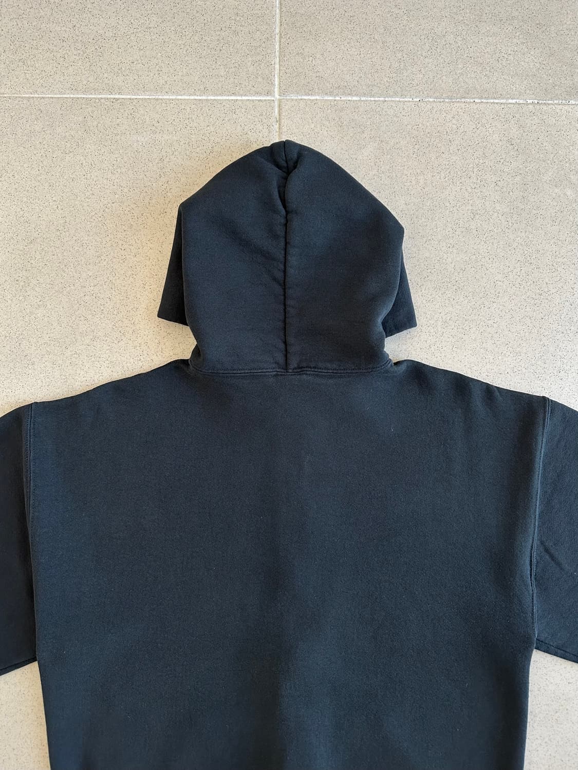 90s 빈티지 러셀 후드집업 블랙 M 상품이미지5