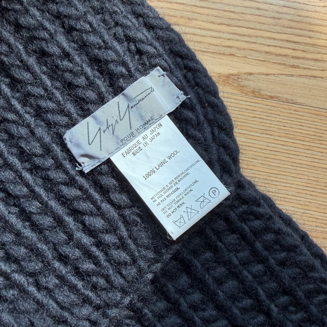 요지 야마모토 Pour homme 머플러 상품이미지2