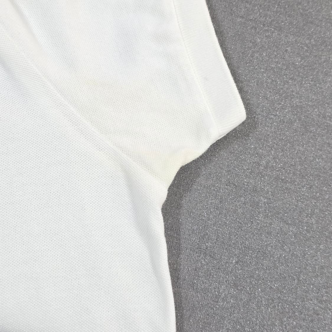 L 95-100 아디다스 파이어버드 화이트 반팔 폴로티 상품이미지4