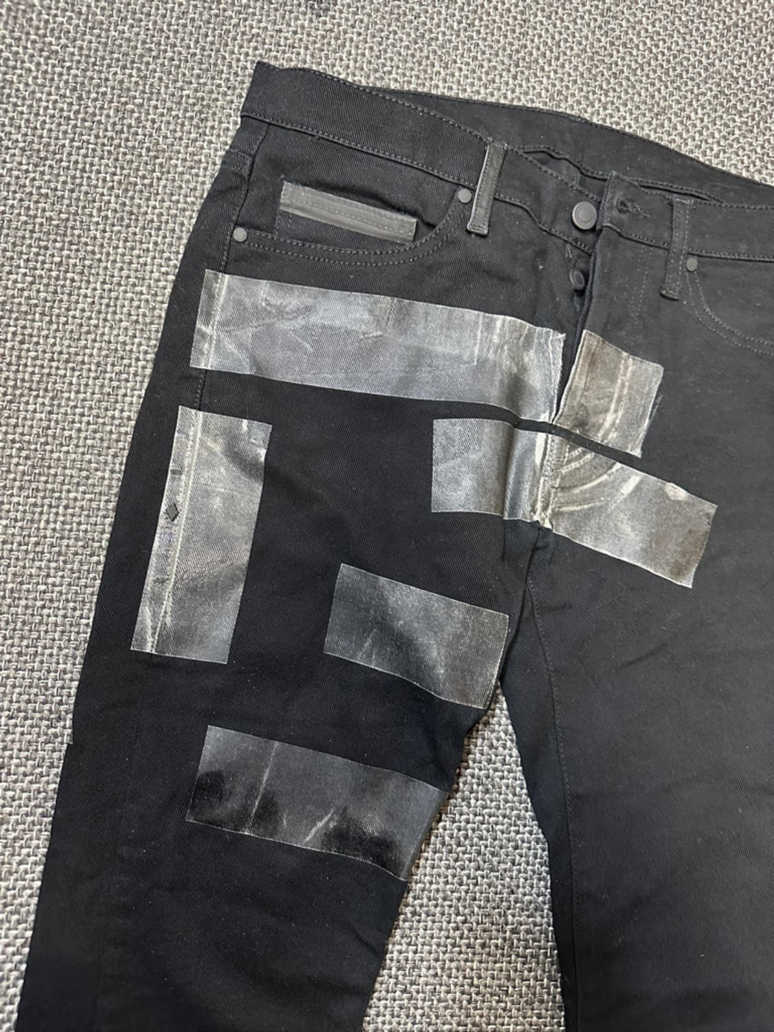 마르셀로 불론 테이프 패치 데님 상품이미지2