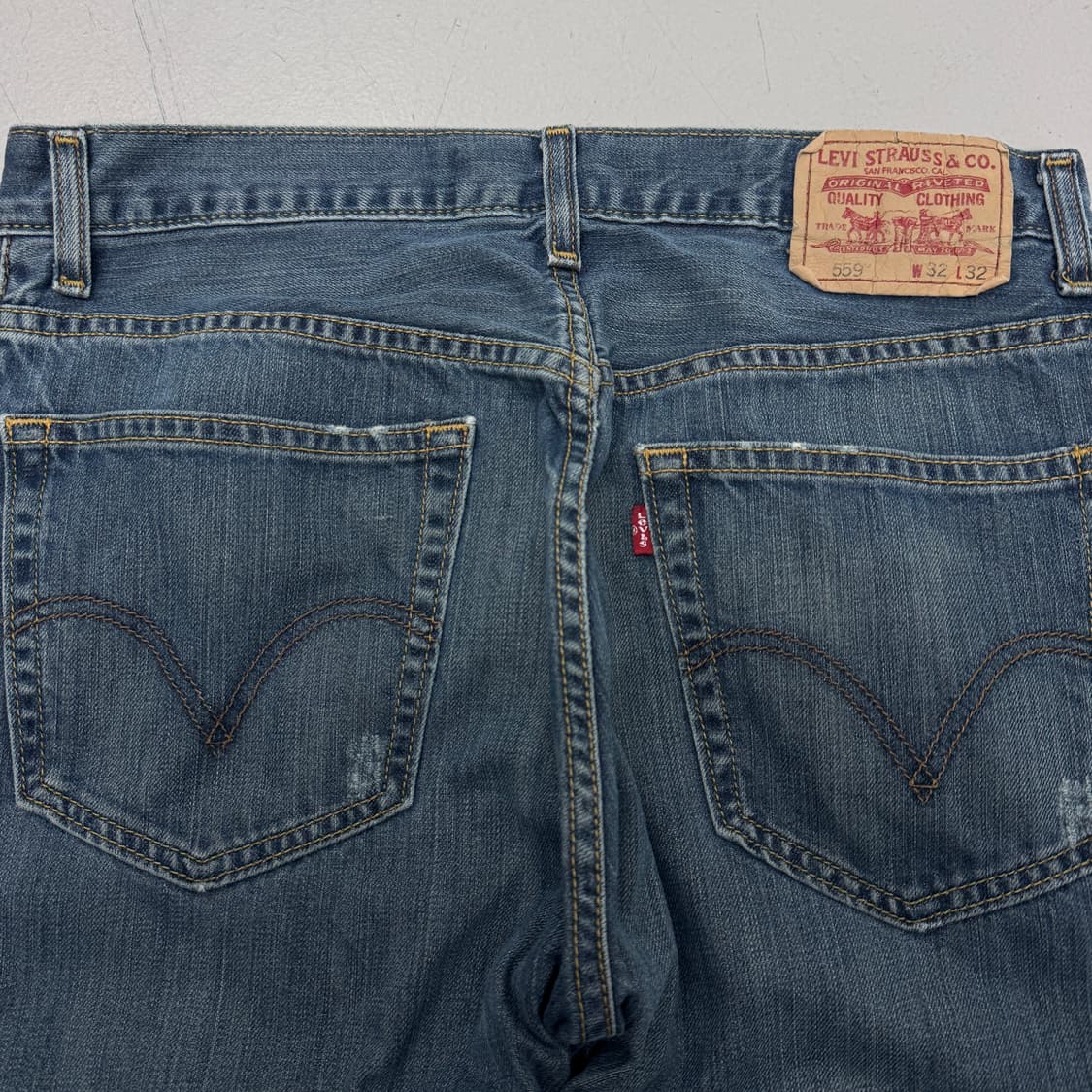 리바이스 00s 559 새깅 워싱 스케이터 데님팬츠 상품이미지5