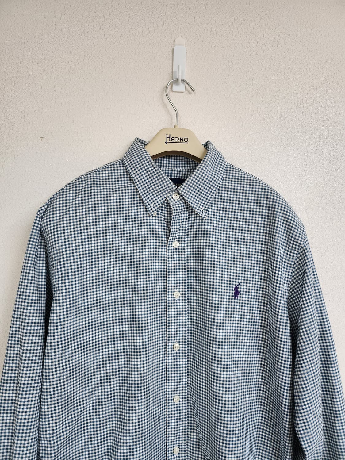 폴로랄프로렌 깅험체크셔츠 (L 상품이미지1