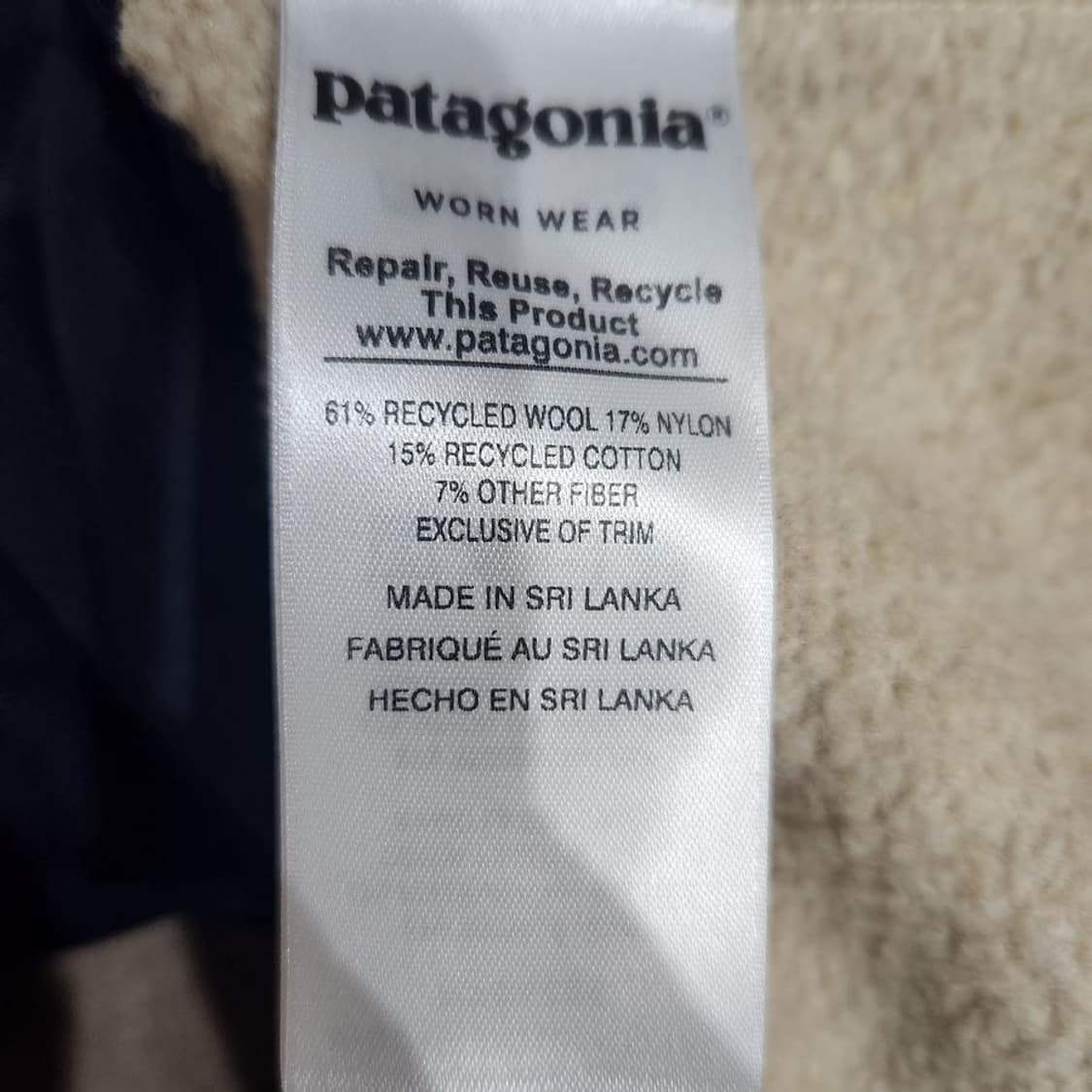 [여S]파타고니아 기모 롱 후드집업[Y61-073] 상품이미지8