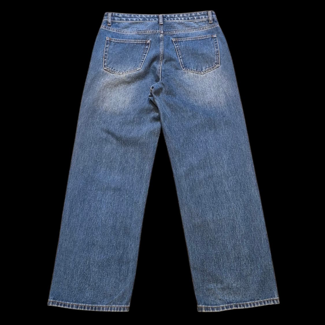 32인치 무신사 새미와이드핏 데님팬츠  상품이미지2