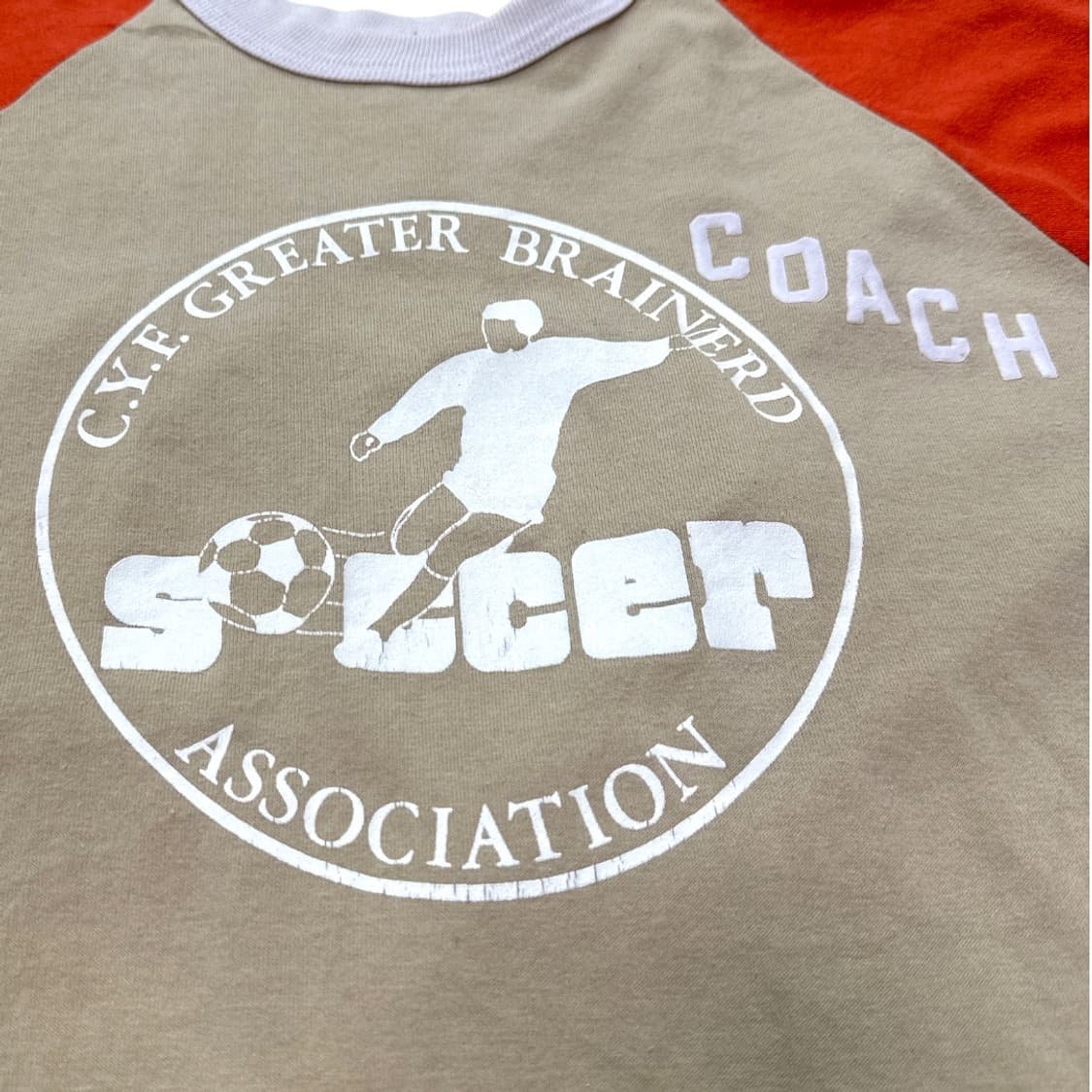 80s Brainerd Soccer 래글런 링거 티셔티 상품이미지2