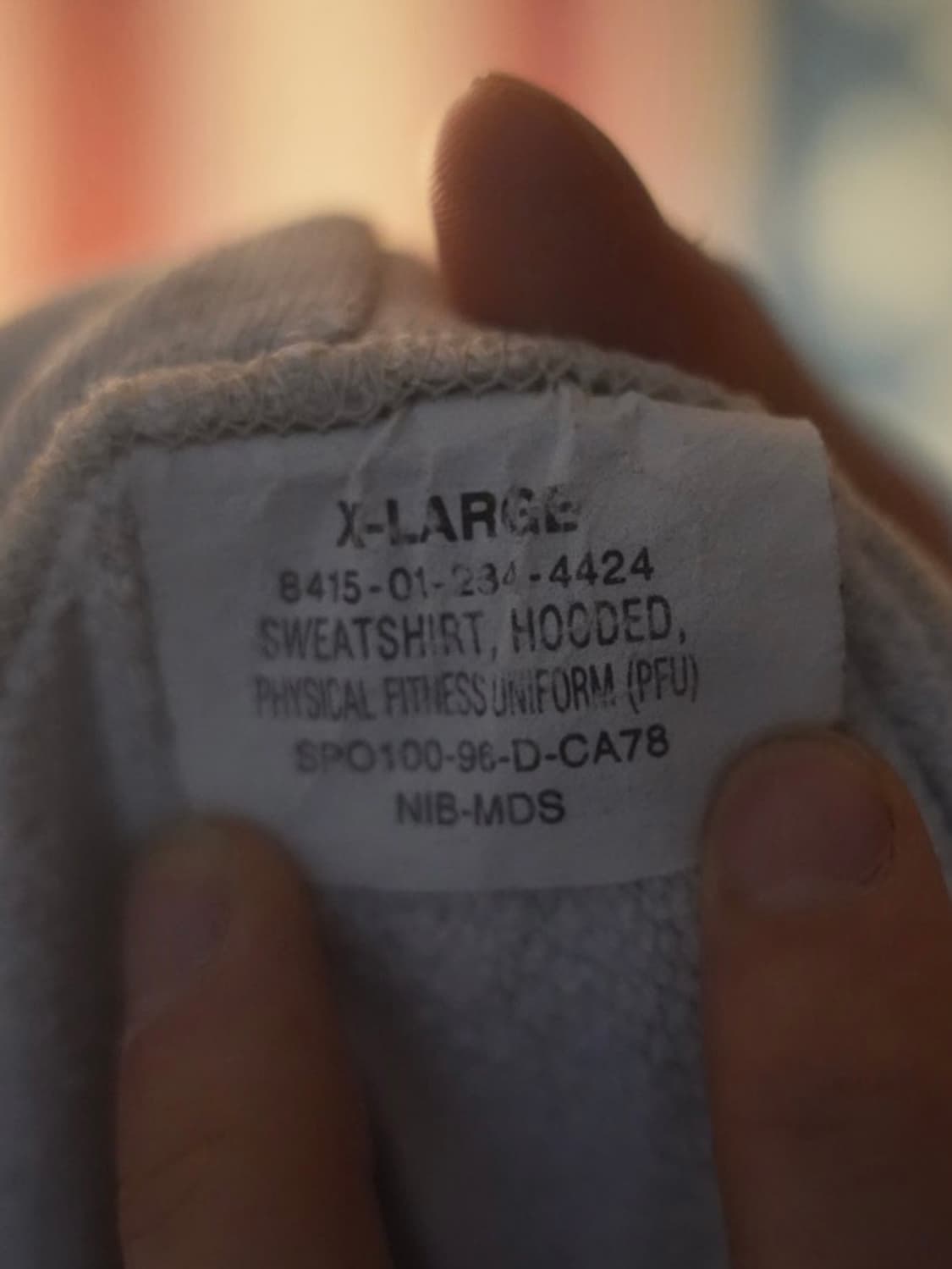 US ARMY zip up (XL) 상품이미지3