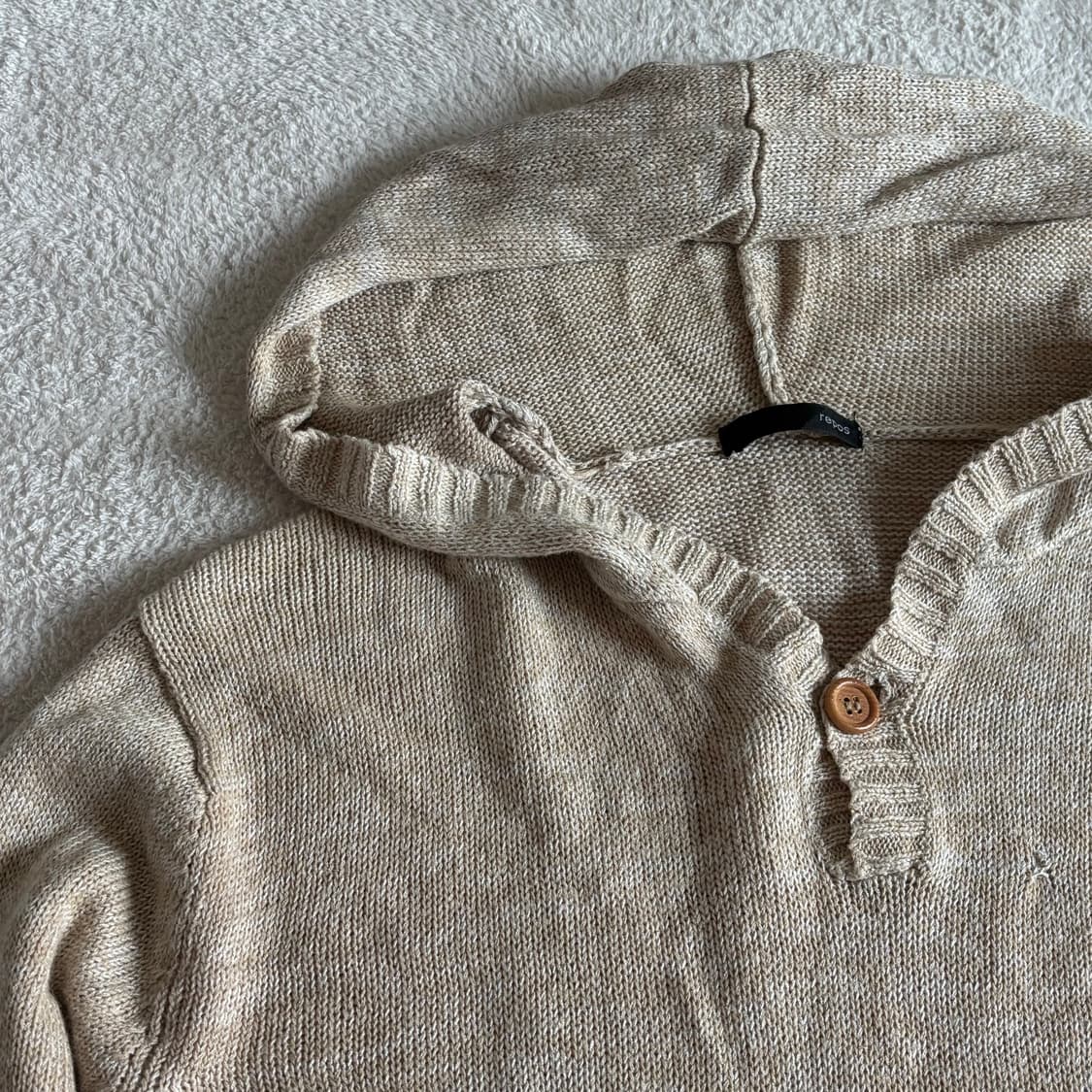 일본빈티지 후드 니트 상품이미지2