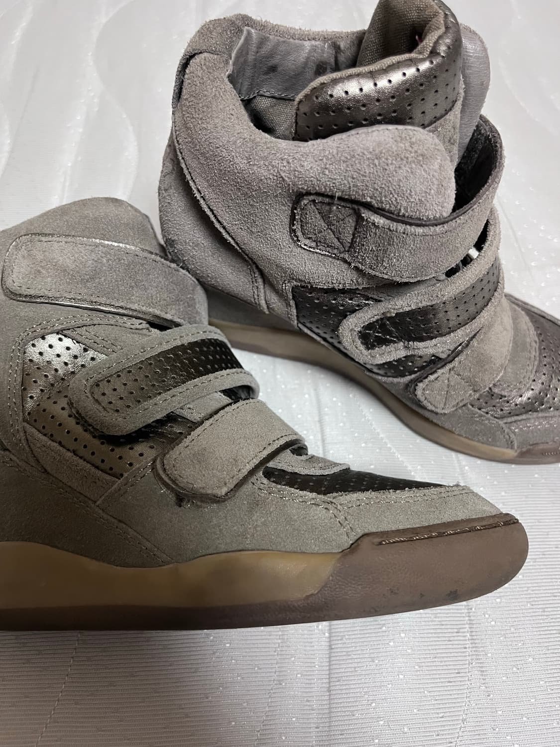 Ash 스웨이드 웨지힐 보위 브라운 스니커즈 애쉬 아쉬 상품이미지4