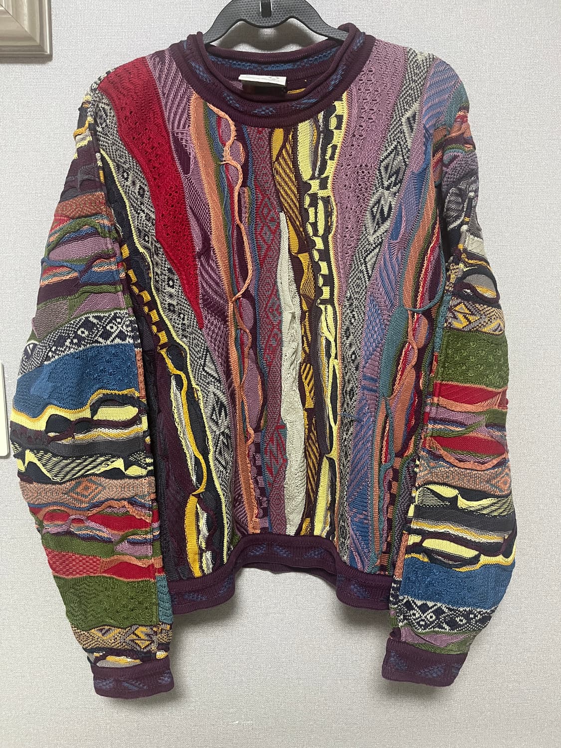 쿠지 케이블 니트 상품이미지1