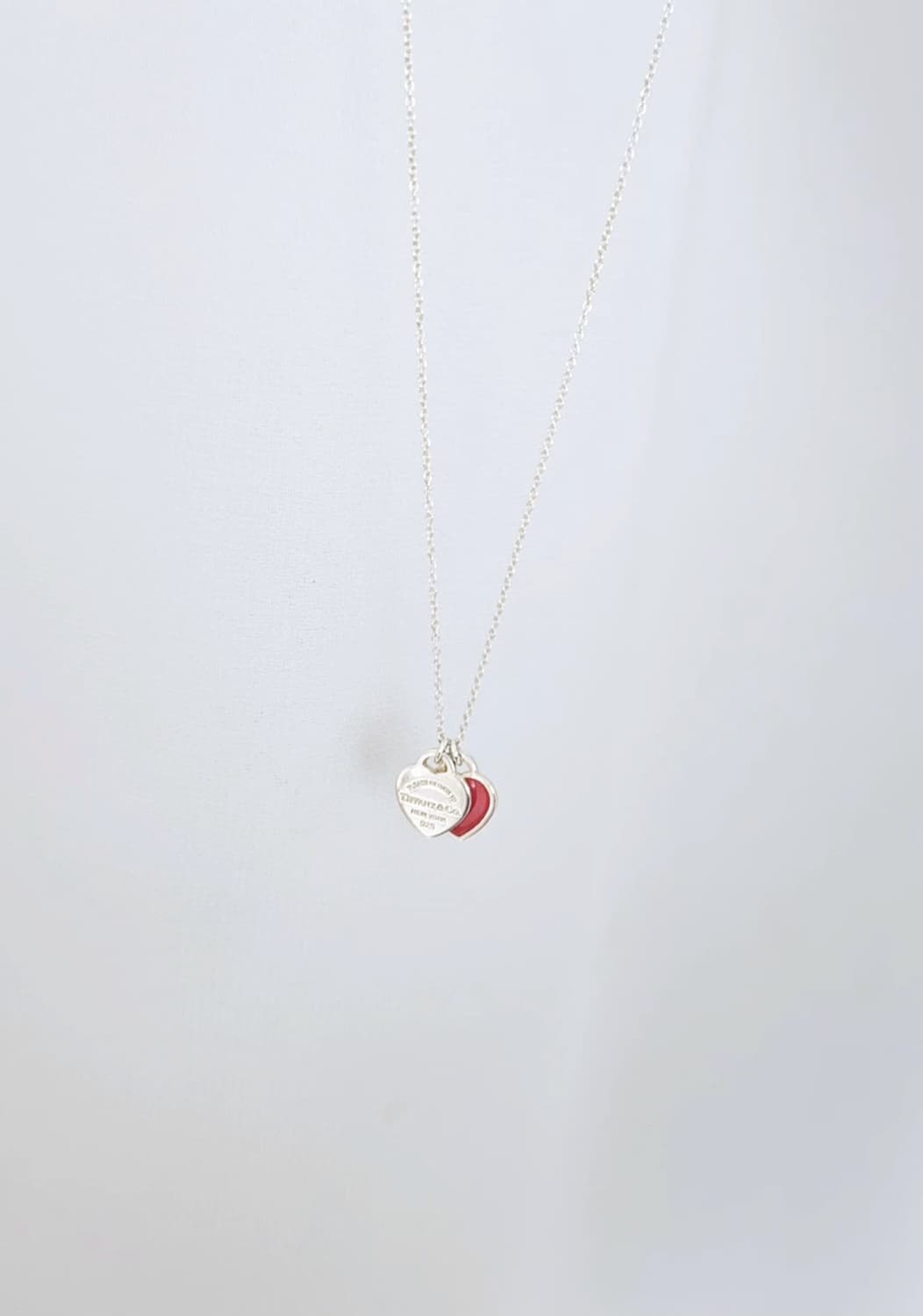 티파니앤코 리턴투 더블하트 미니 레드 목걸이[정품/영수증포함풀구성] 상품이미지6