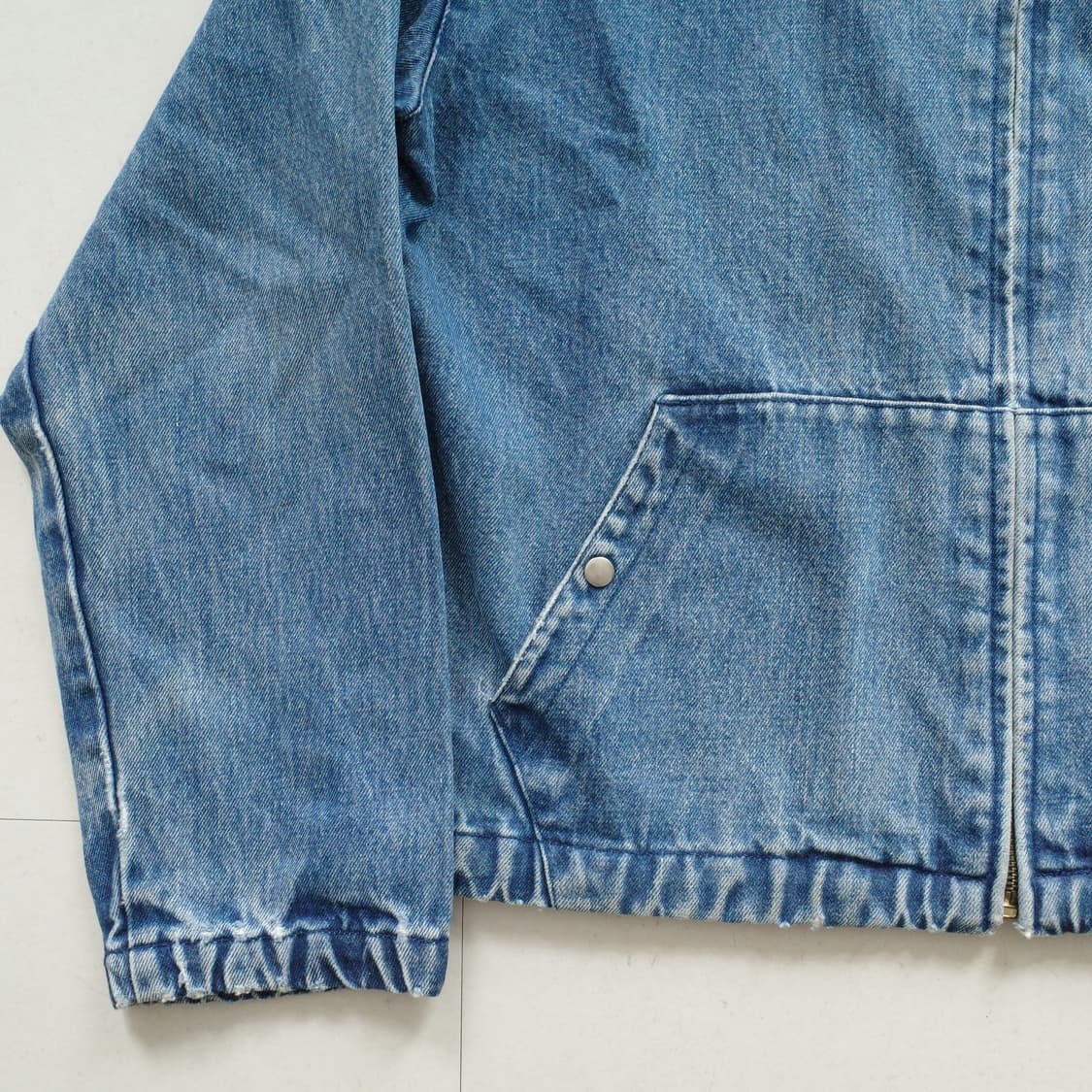 90s 폴로 랄프로렌 데님 해링턴 데님 자켓 L 상품이미지2