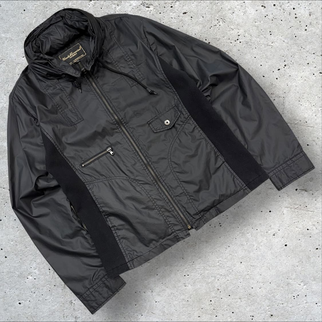 [50] 언더커버리즘 빈티지 블랙 바람막이 집업 자켓 B747 상품이미지1