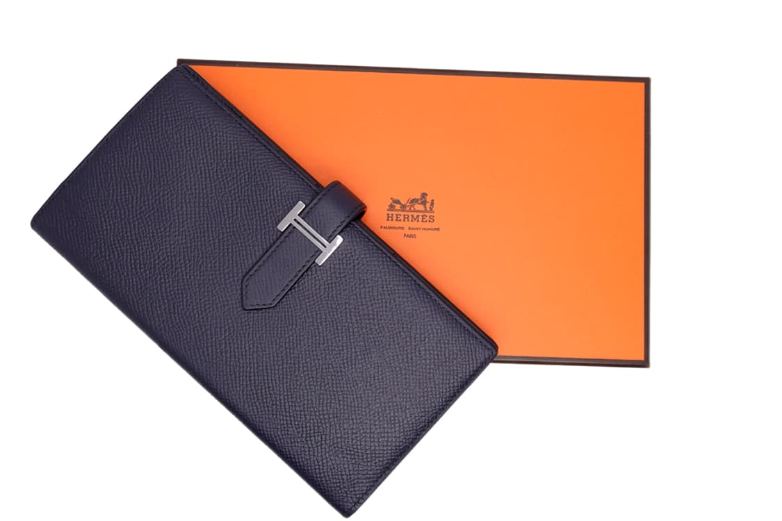 에르메스 베안 소플렛 다크네이비 앱송 
은장 남녀공용 엡송 장지갑 상품이미지9