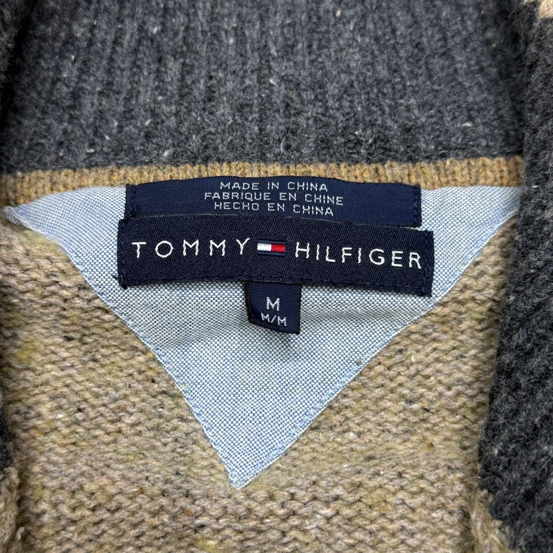 [M] 타미힐피거 니트집업 상품이미지5