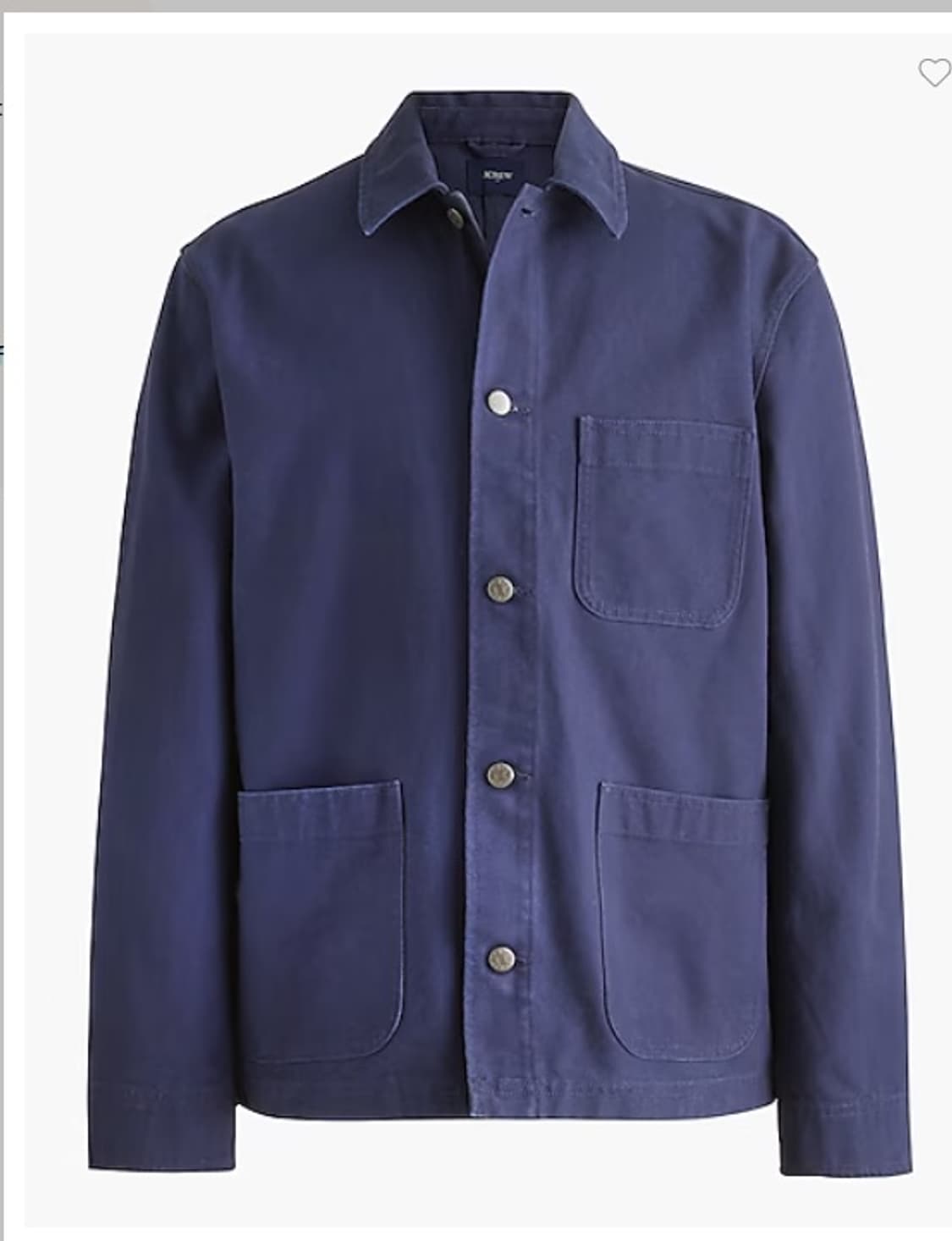 새제품 제이크루 캔버스 초어자켓 상품이미지2