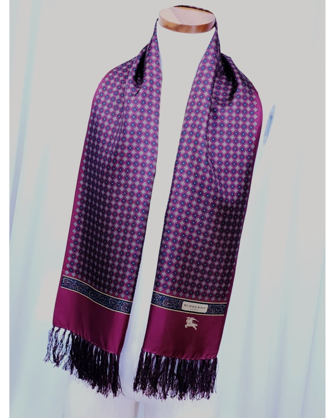 버버리 남성 실크스카프 상품이미지6