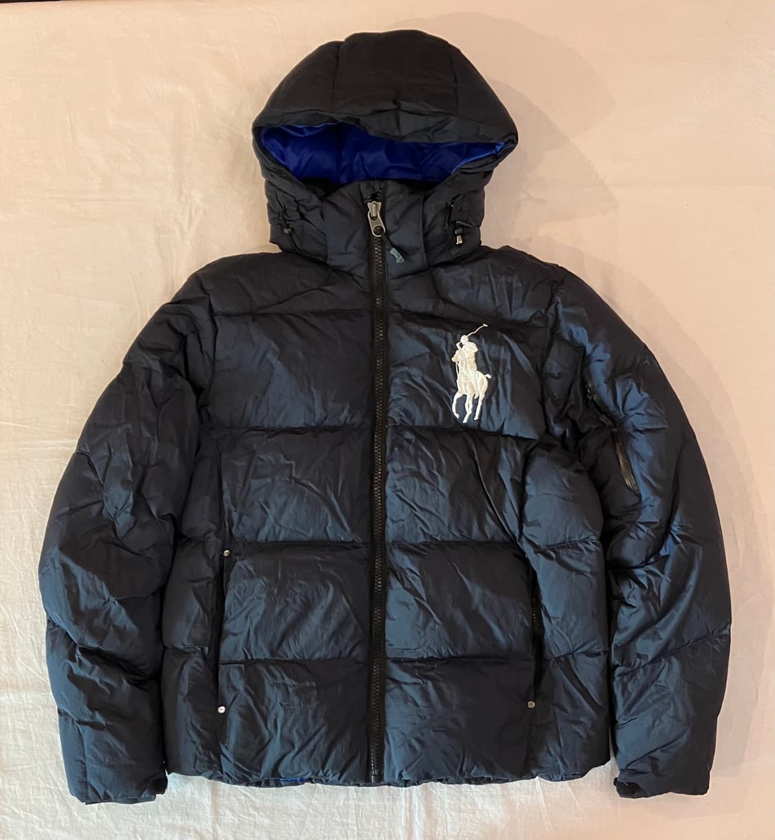 폴로 랄프로렌 빅포니 치프키프 패딩 네이비 상품이미지1