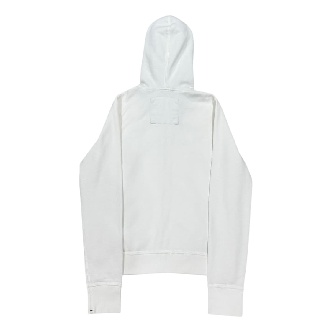 아베크롬비 빈티지 Y2K 스펠로고 기모 후드집업 자켓 화이트 L 상품이미지2