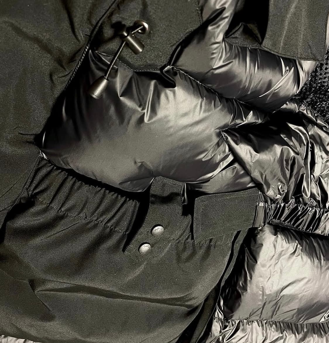 (105-110)브이넥러브 야상 덕다운 패딩 상품이미지5