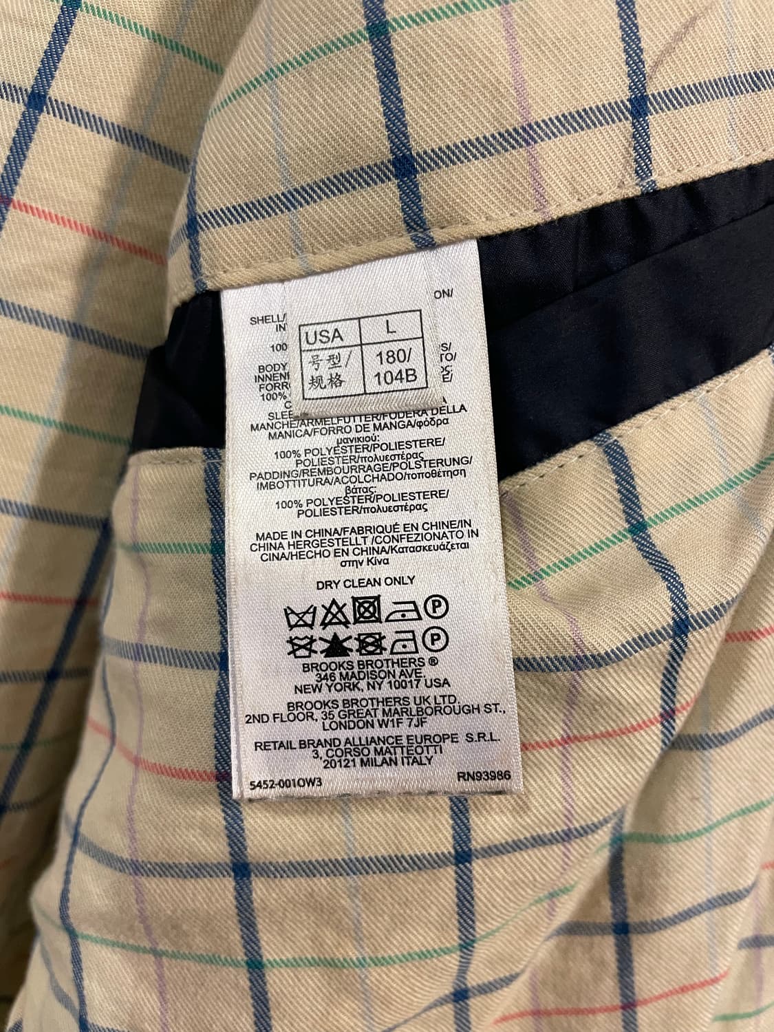 브룩스브라더스 퀼팅자켓 상품이미지7