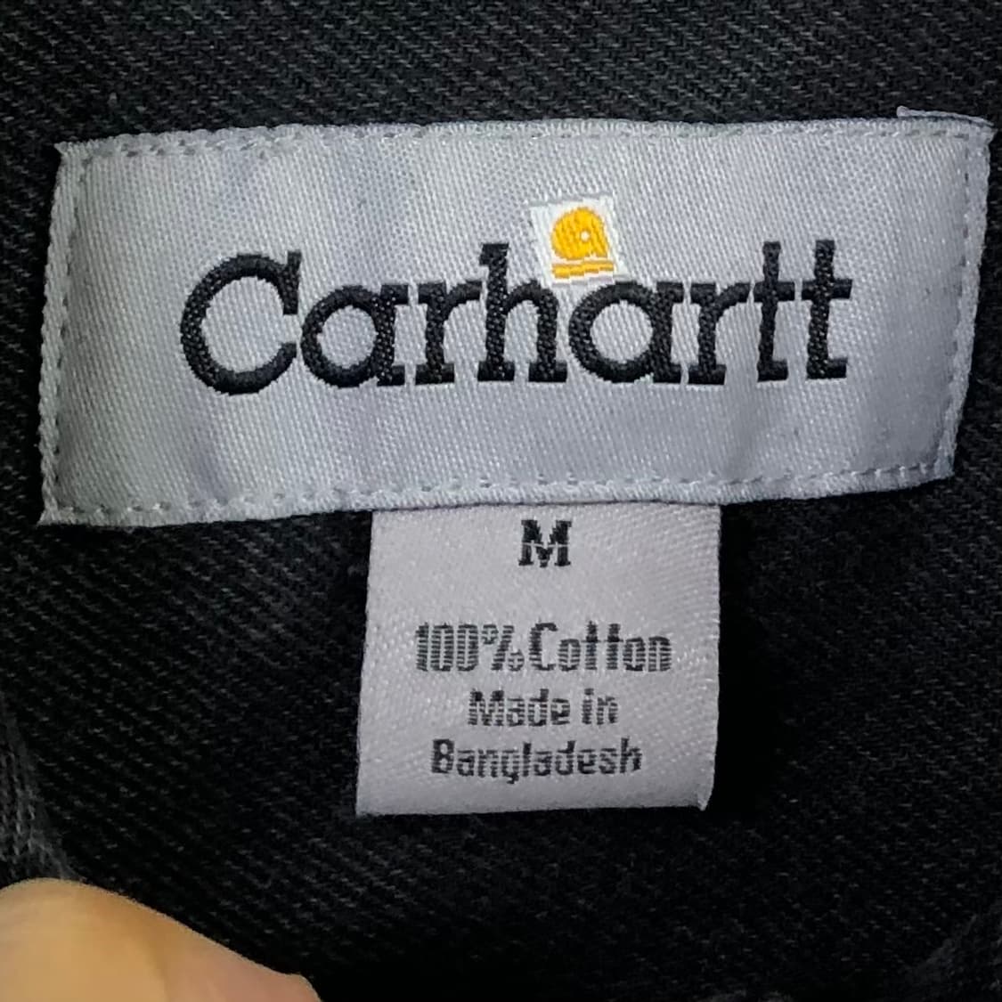 M 칼하트 블랙 데님 셔츠 상품이미지3