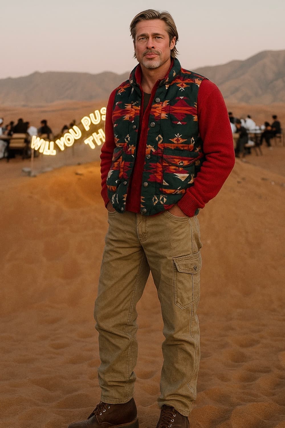 폴로 아즈텍 리버시블 패딩베스트 L 상품이미지2