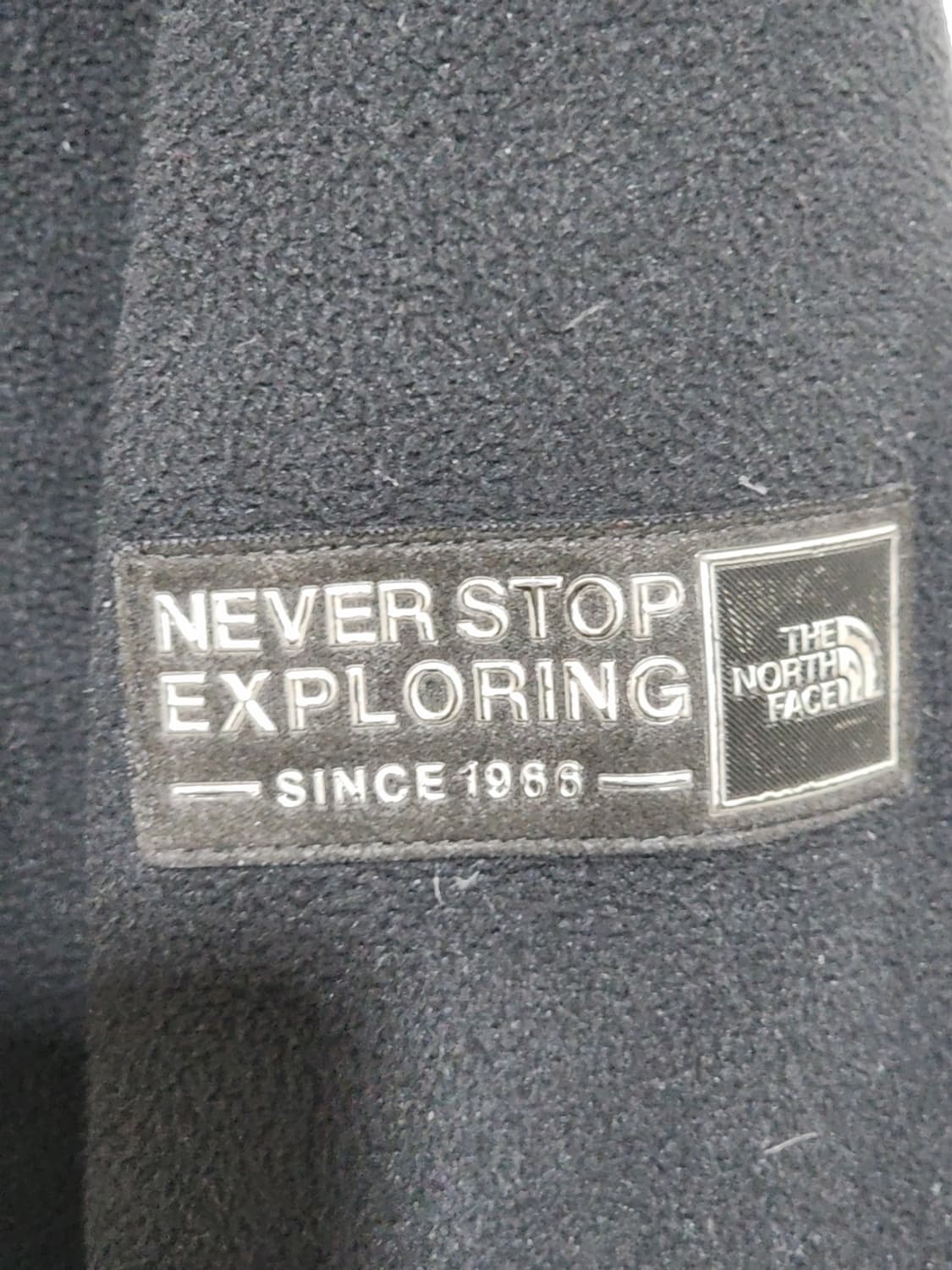 (XL) 노스페이스 플리스 점퍼 블랙 안감털 후리스 자켓  상품이미지5