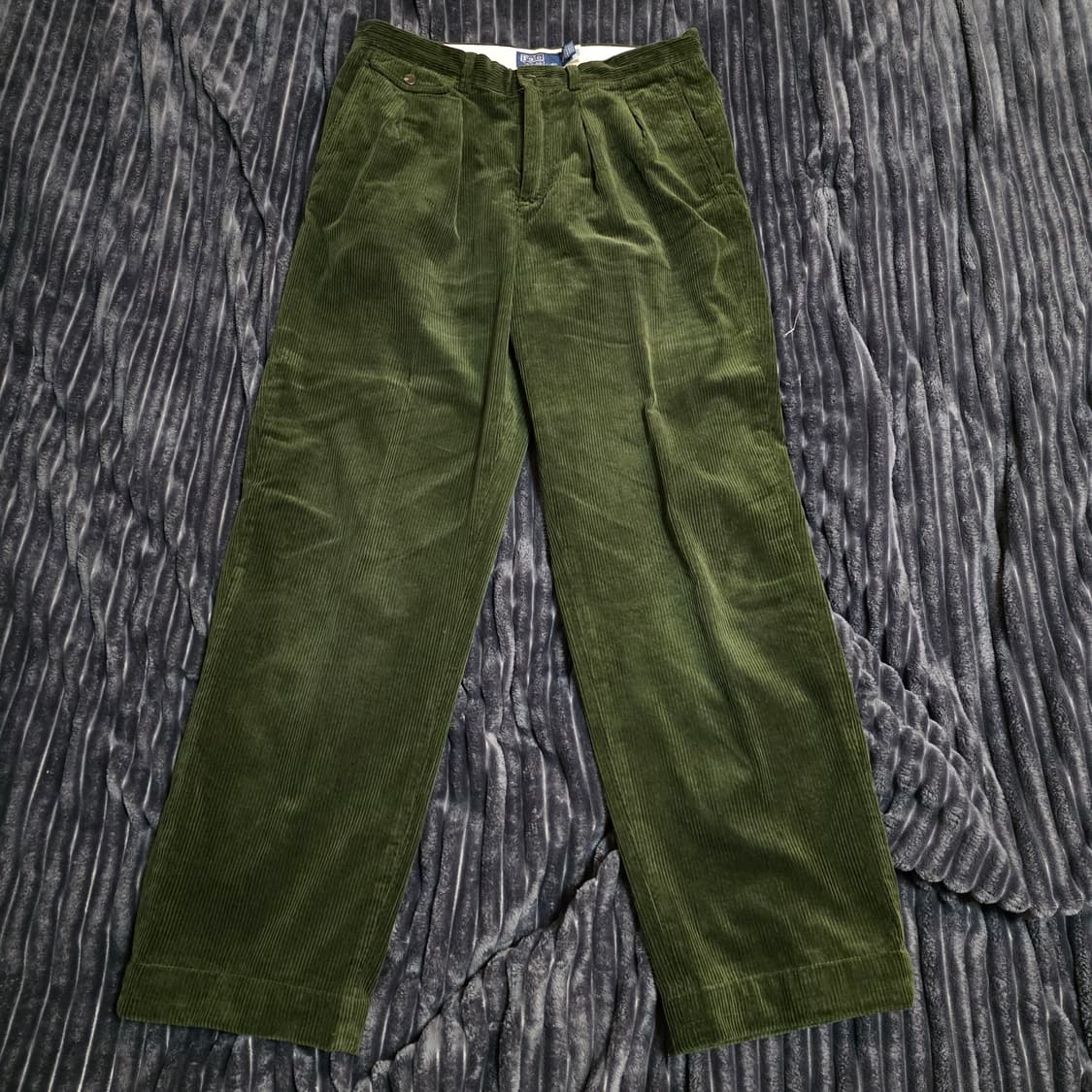 폴로 코듀로이 휘트먼팬츠 카키 32/32 상품이미지1