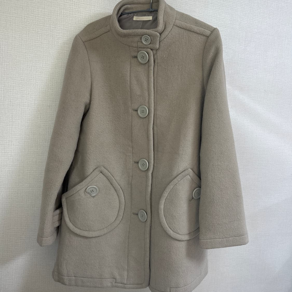 일본 빈티지 모리걸 울 코트 상품이미지2