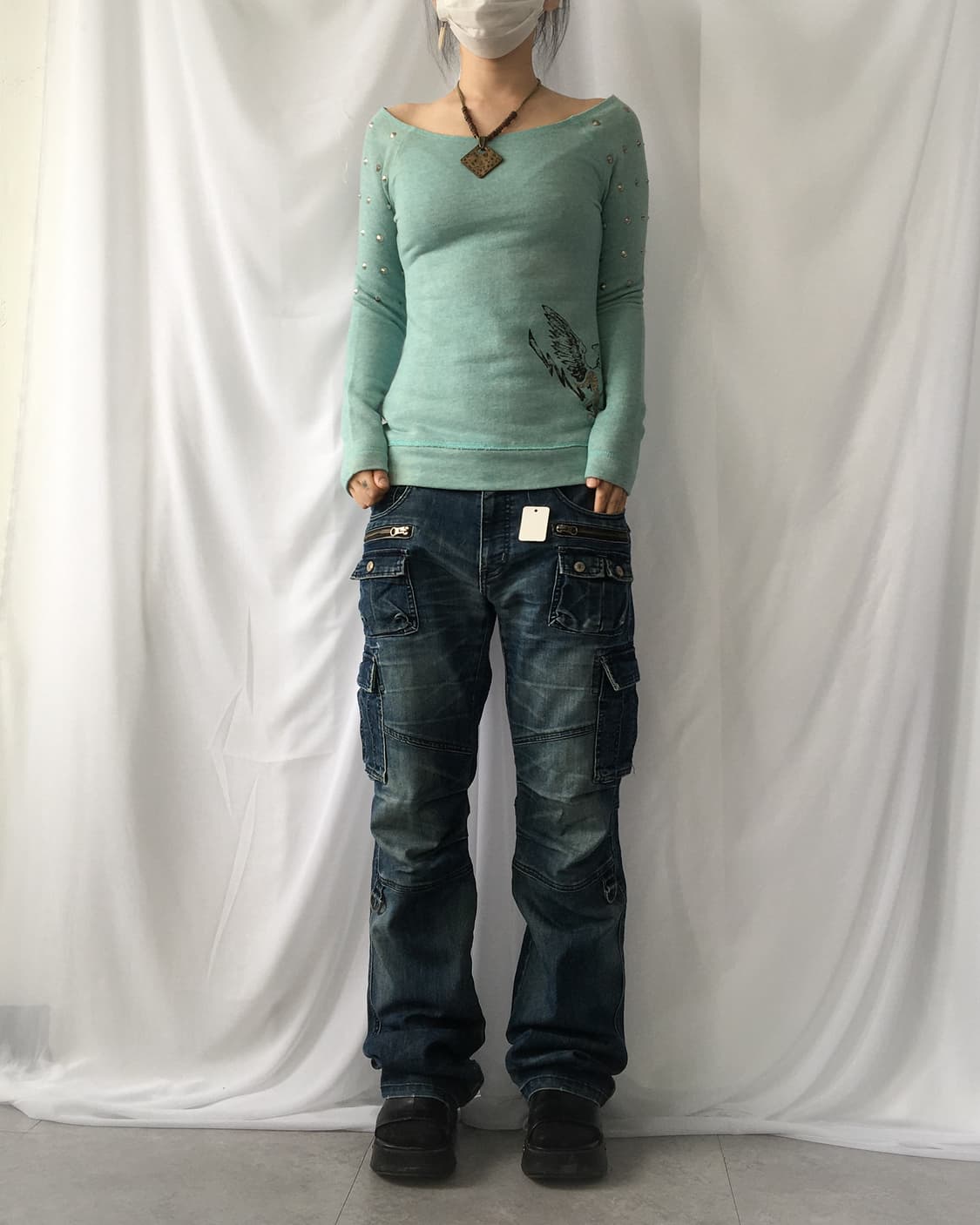 Harley Davidson stud point sleeve 상품이미지7