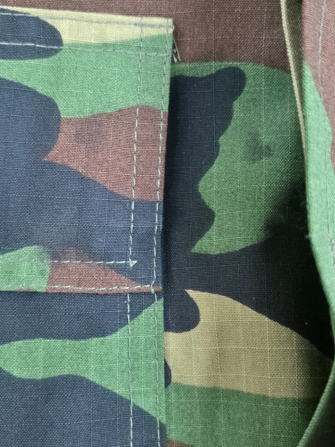 공군 구형 항공무기정비 병장 후기형 하계 전투복 상의 자켓 상품이미지5