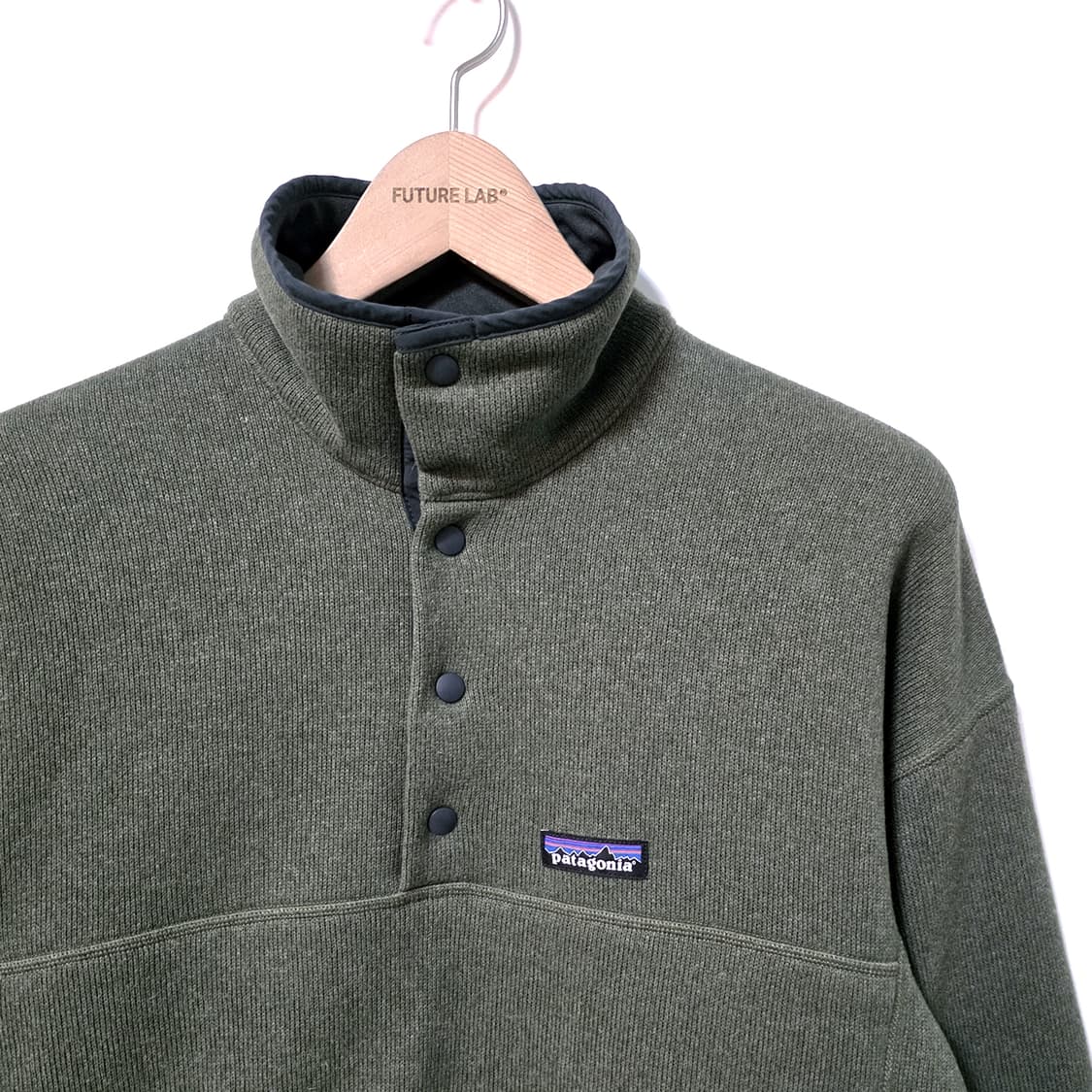 [M] 파타고니아 베터 스웨터 마수피얼 스냅 풀오버 올리브 상품이미지3