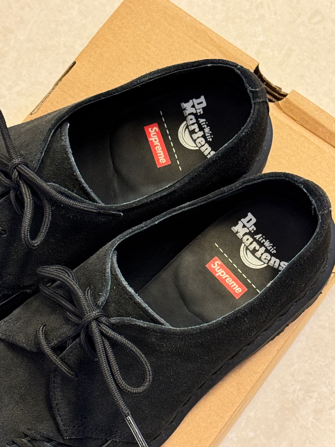 (285) Supreme  ❌  닥터마틴 램지 크리퍼 블랙 상품이미지4